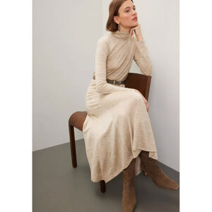 Polo by Ralph Lauren Cream Midi Dress